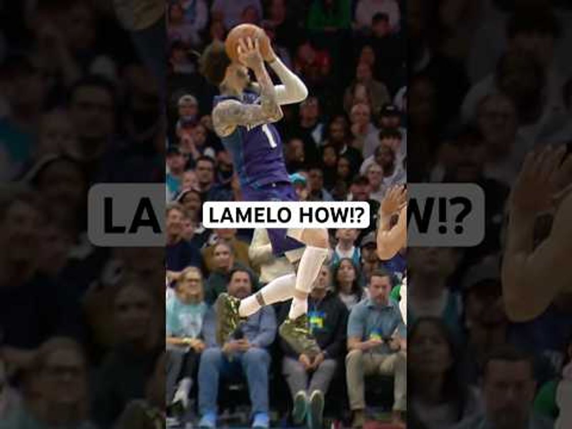 How did LaMelo make this!? 😳
