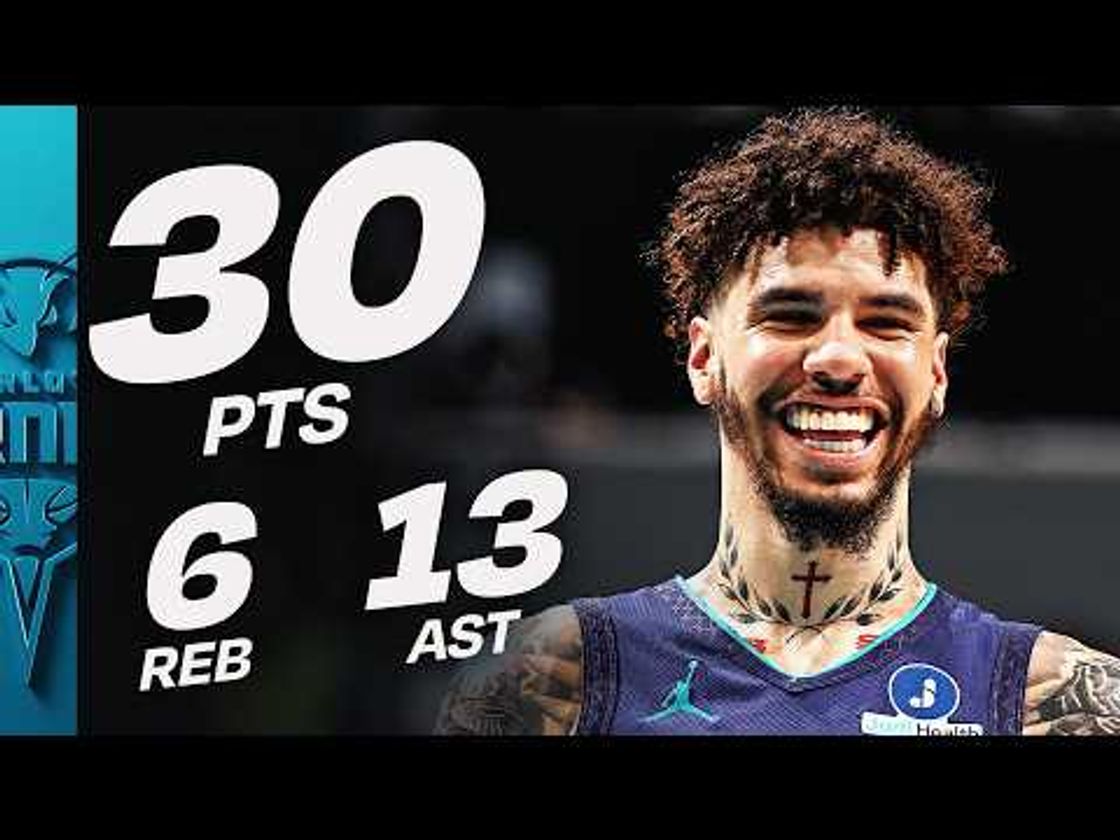 LaMelo Ball Carries Hornets With 30-PT 13-AST Night vs Heat | March 17, 2026