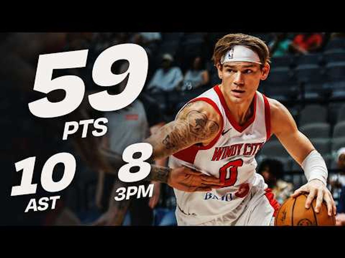 Mac McClung MAKES G League HISTORY With CAREER-HIGH 59 PTS 🚨