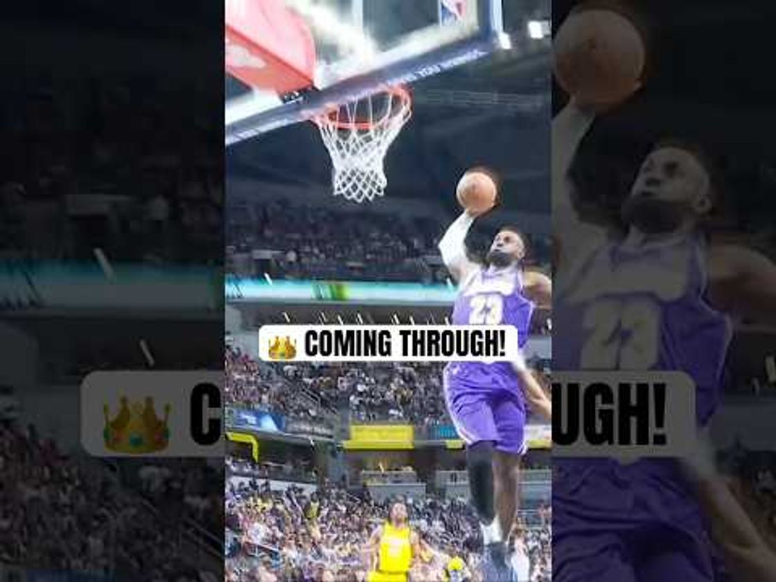 Wake up…LeBron still doing it