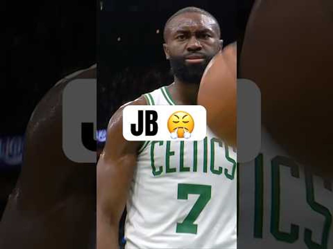 Jaylen Brown with the angry dunk!