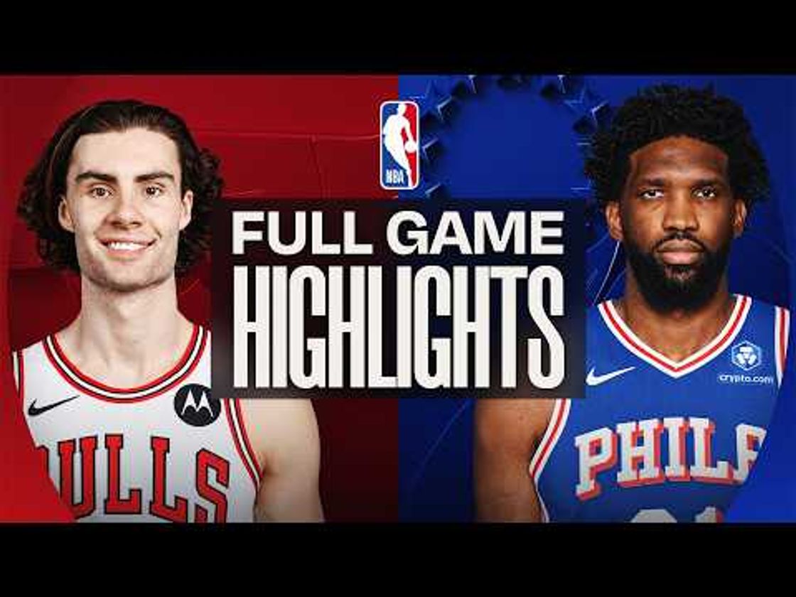BULLS at 76ERS | FULL GAME HIGHLIGHTS | March 25, 2026