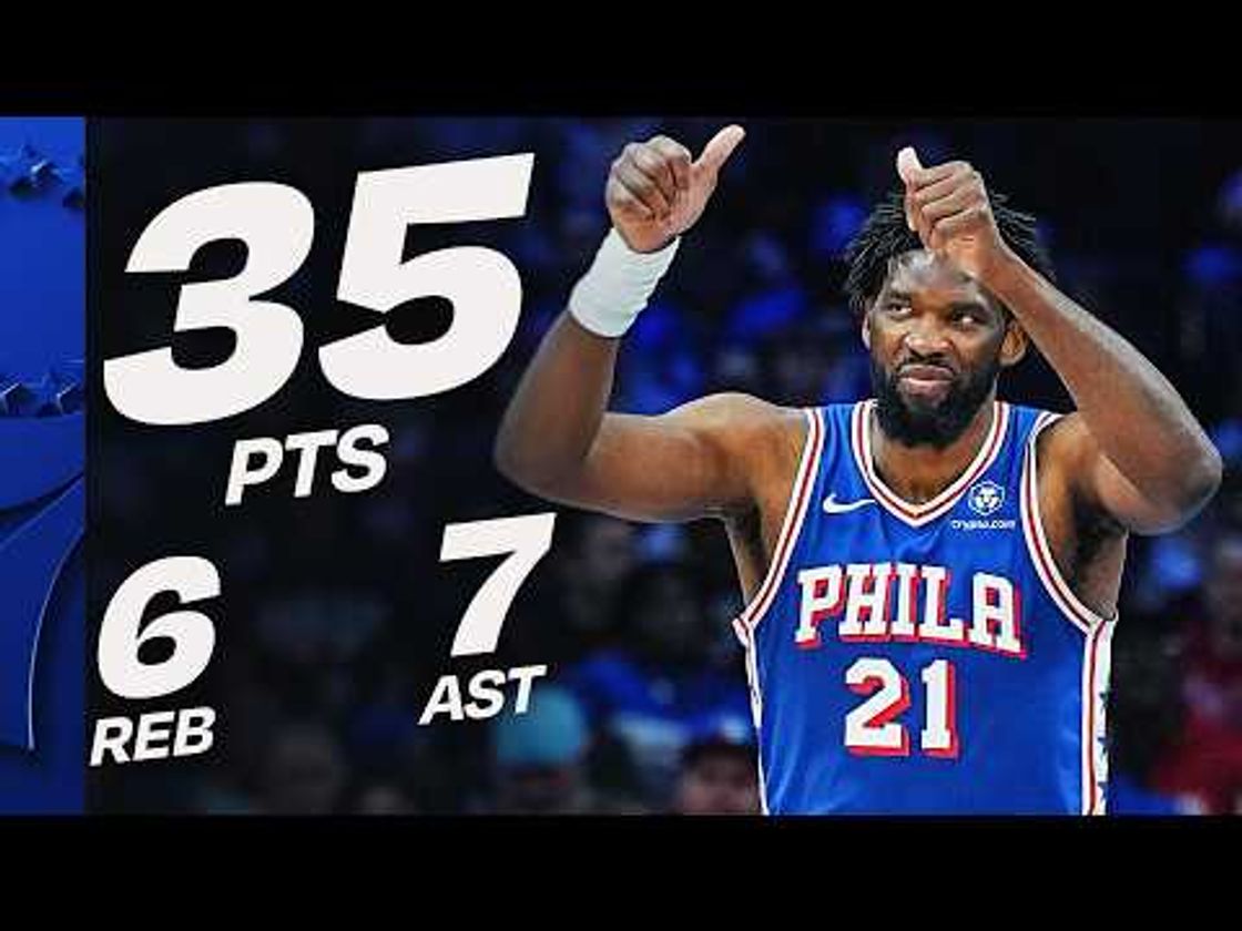 Joel Embiid (35 PTS) Flourishes in Return 🔥 | March 25, 2026