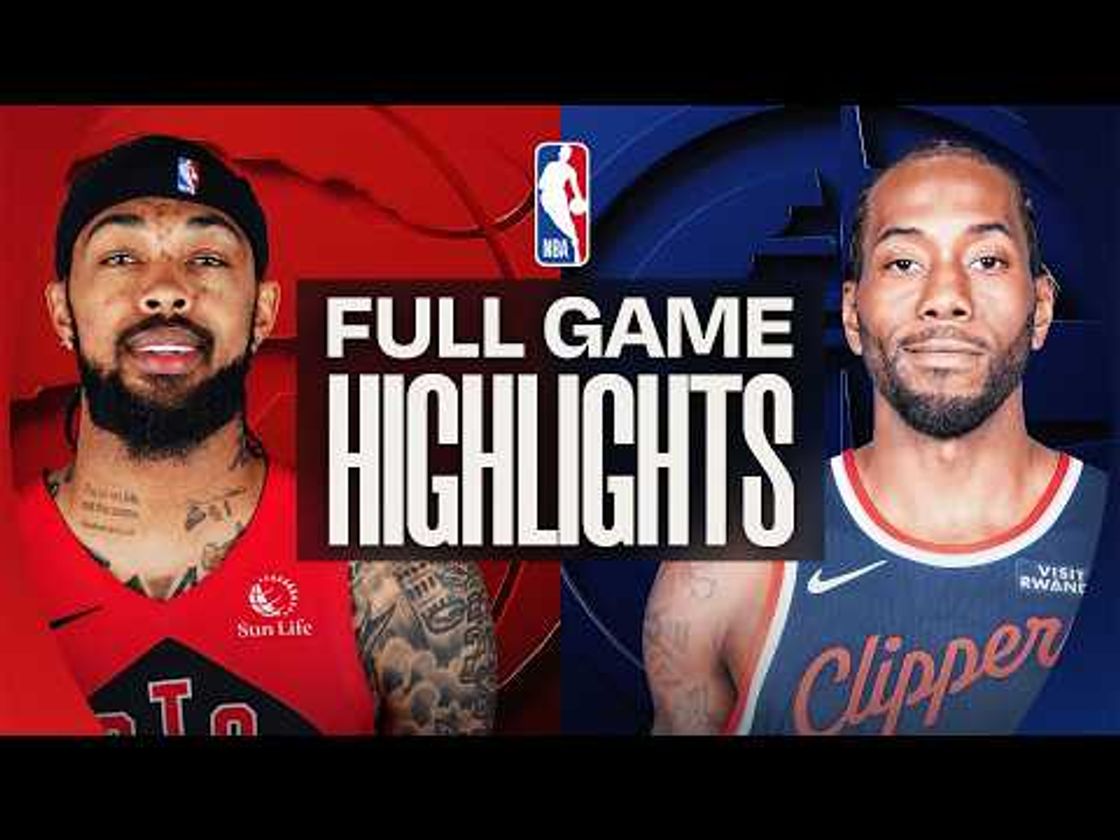 RAPTORS at CLIPPERS | FULL GAME HIGHLIGHTS | March 25, 2026
