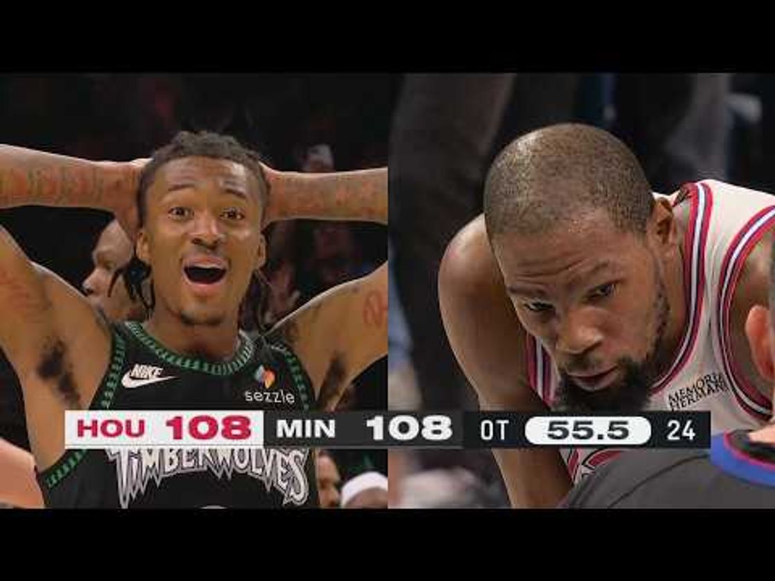 BACK-AND-FORTH OT THRILLER Rockets vs Timberwolves 🤯 | March 25, 2026