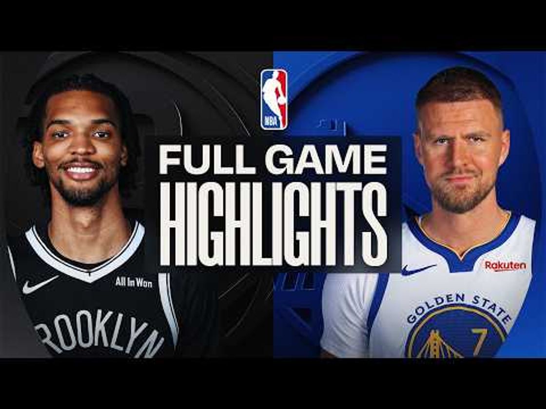 NETS at WARRIORS | FULL GAME HIGHLIGHTS | March 25, 2026
