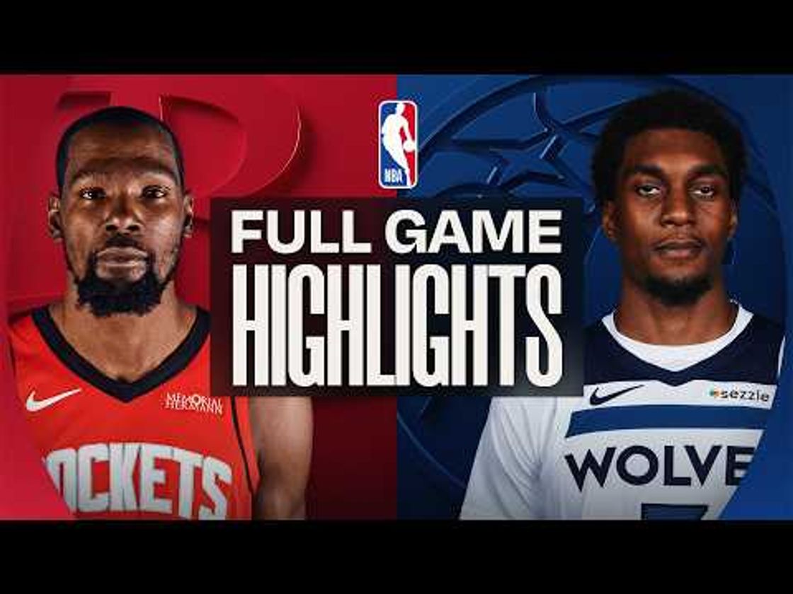 ROCKETS at TIMBERWOLVES | FULL GAME HIGHLIGHTS | March 25, 2026