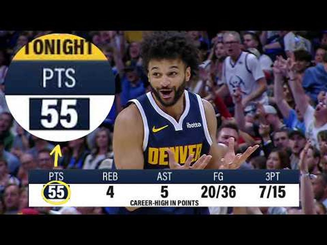 Jamal Murray’s 50-Point Performances… All 4 of Them 😳