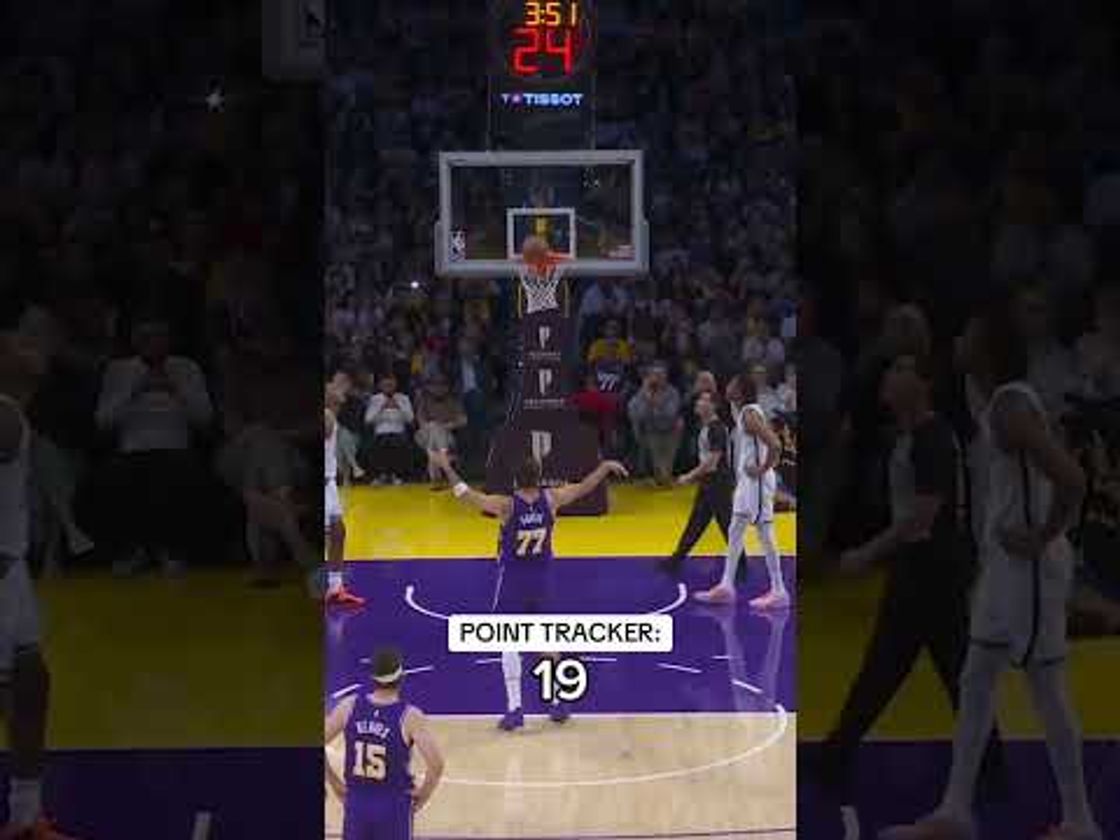 Luka was MAGNIFICENT tonight 🪄