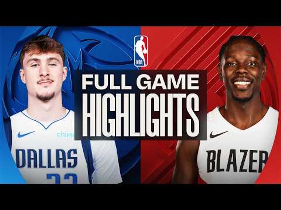 MAVERICKS at TRAIL BLAZERS | FULL GAME HIGHLIGHTS | March 27, 2026