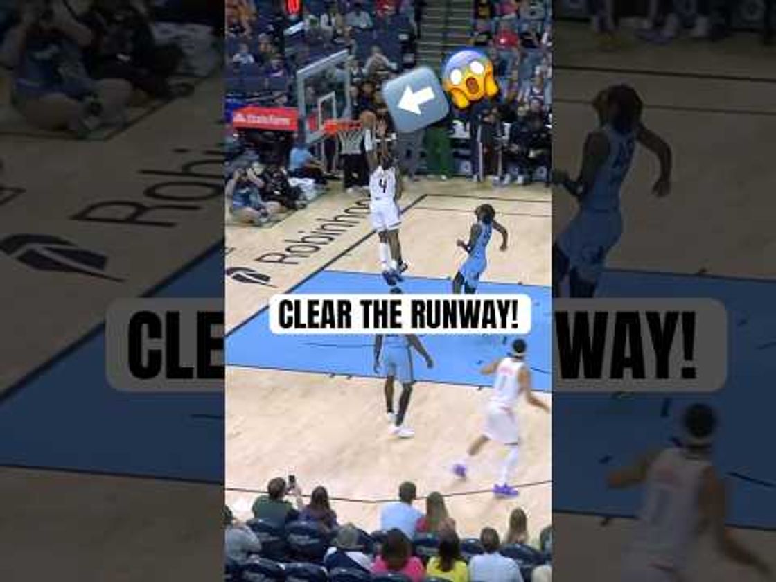 Jalen Green comes through with the nasty dunk 😤