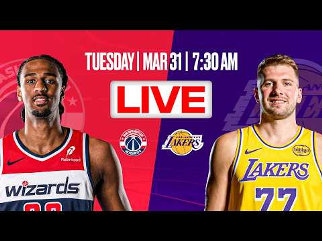 Washington Wizards at Los Angeles Lakers | Regular Season | [OFFICIAL LIVE STREAM]