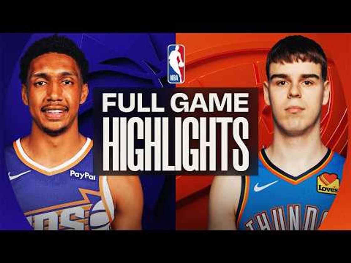 SUNS at THUNDER | FULL GAME HIGHLIGHTS | April 12, 2026