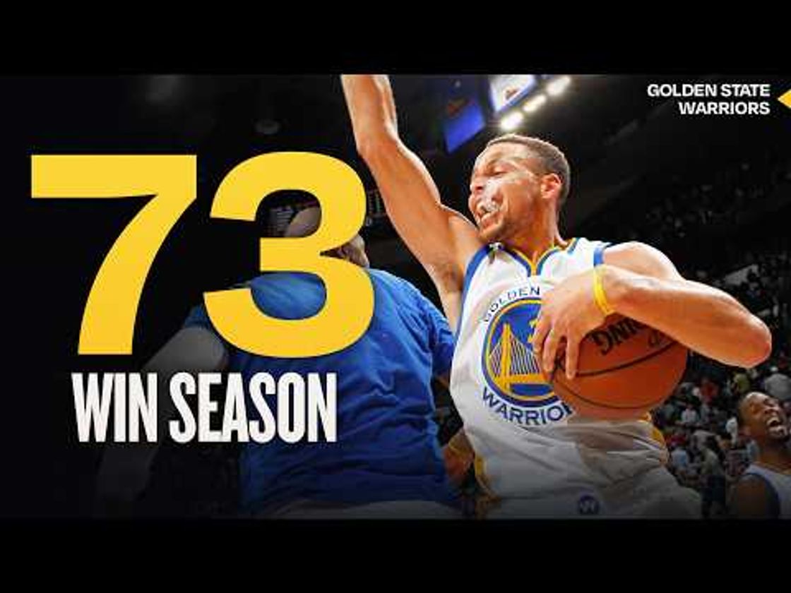 Top Plays from the Greatest Regular Season in NBA History 🔥 | 10th Anniversary