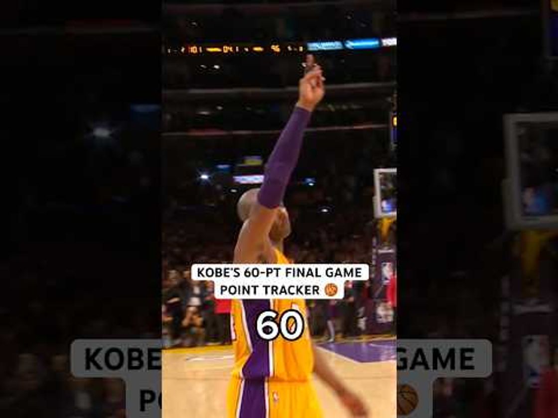Take a look at every point from Kobe’s 60-point performance vs UTA…10 years later! 📺