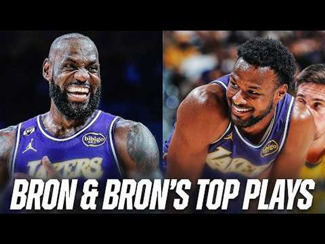 LeBron & Bronny Went CRAZY This Season 🤯 | Top Plays