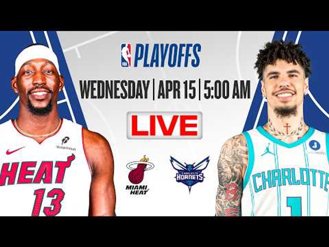 Miami Heat at Charlotte Hornets l NBA Play-In Tournament | [OFFICIAL LIVE STREAM]