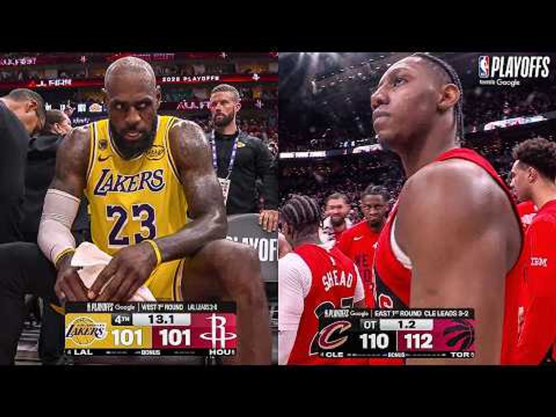 The WILDEST ENDINGS from Round 1 🤯🔥 | NBA Playoffs presented by Google