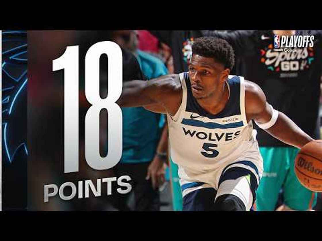 Anthony Edwards SHOWED NO FEAR in His Playoff Return vs Spurs | May 4, 2026