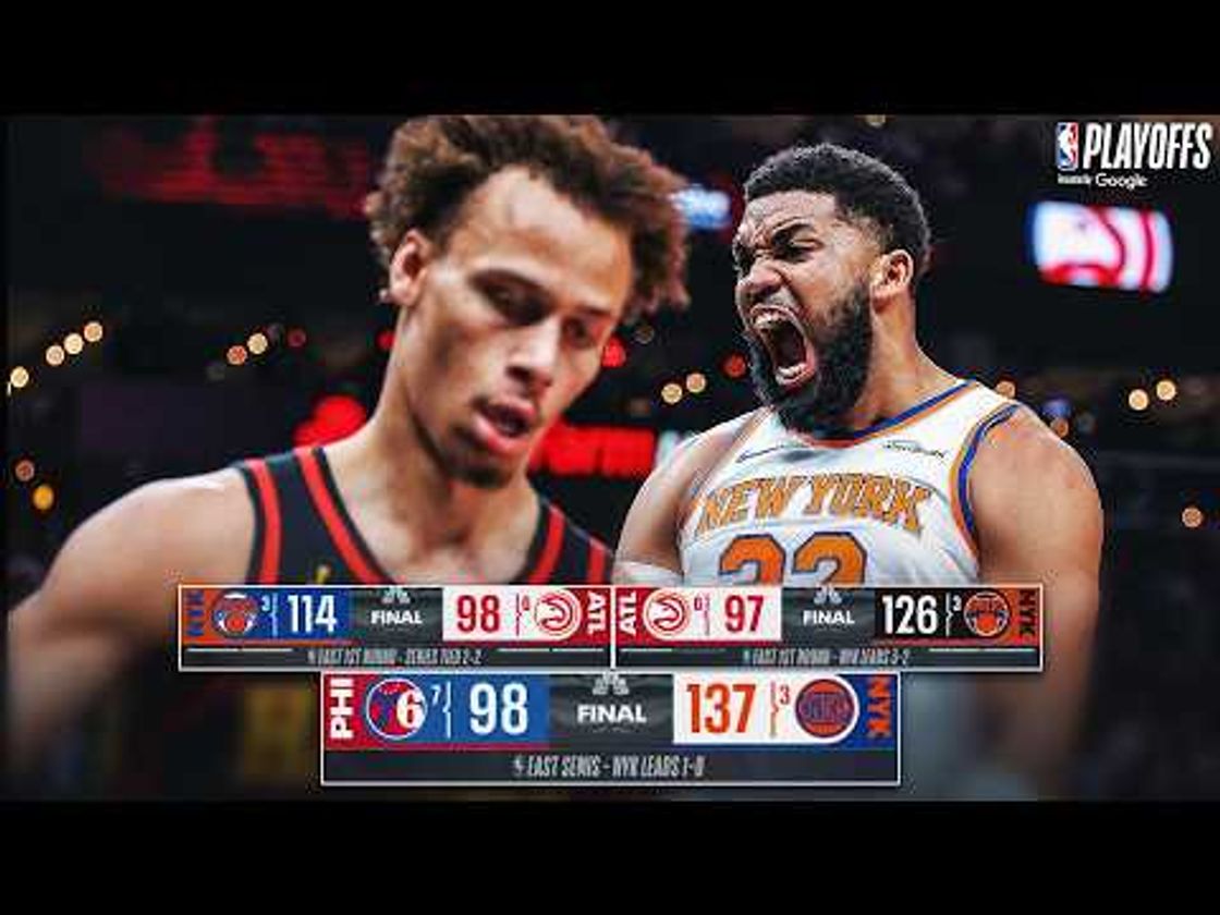 Knicks Become FIRST EVER with 3 Straight 25+ Pt Playoff Wins 🤯