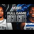 #2 SPURS at #6 TIMBERWOLVES | FULL GAME 4 HIGHLIGHTS | May 10, 2026