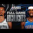 #2 SPURS at #1 THUNDER | FULL GAME 2 HIGHLIGHTS | May 20, 2026
