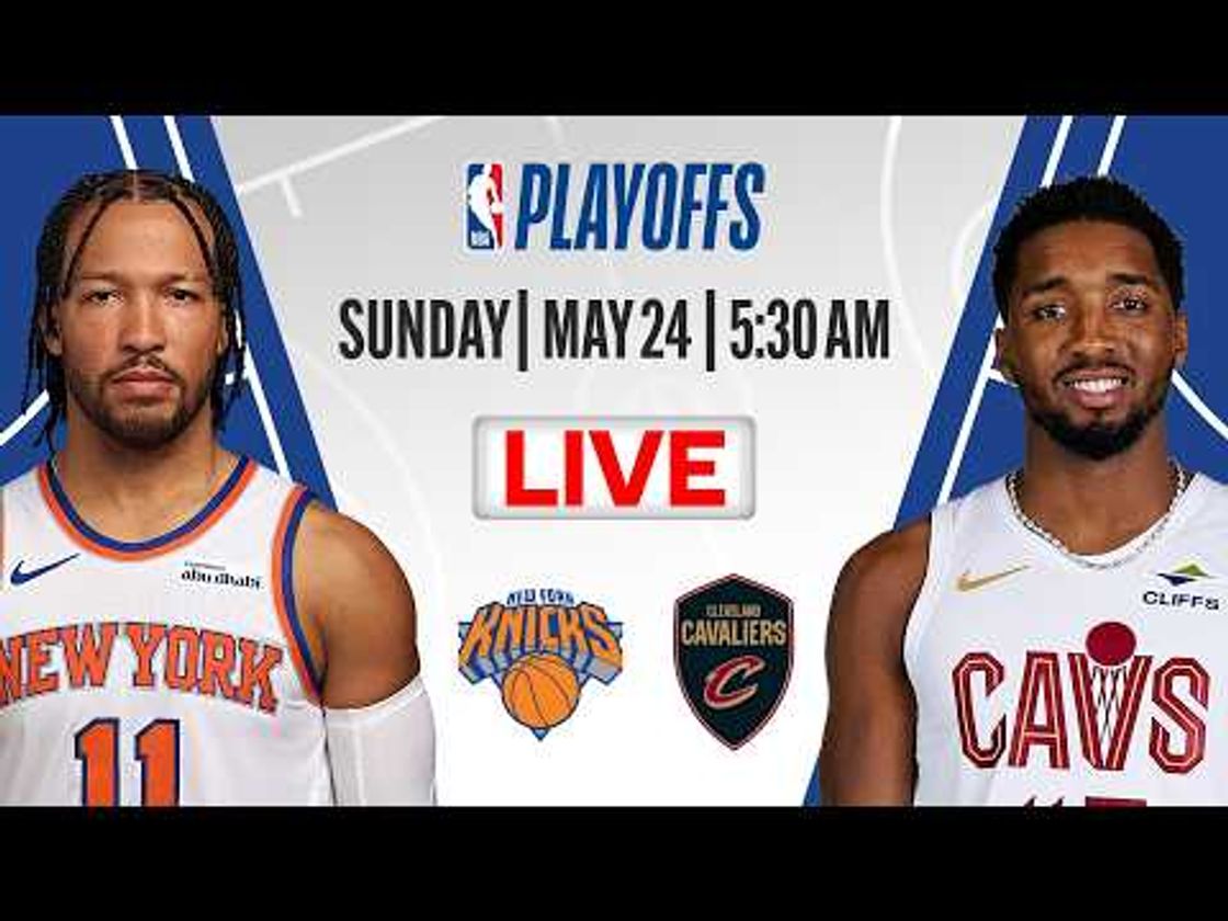 New York Knicks at Cleveland Cavaliers | ECF | Game 3 | NBA Playoffs | [OFFICIAL LIVE STREAM]