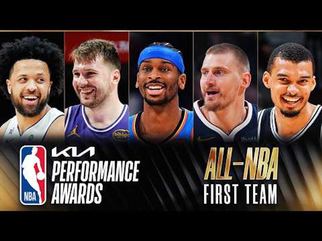 The 2025-26 Kia All-NBA First Team’s Best Moments