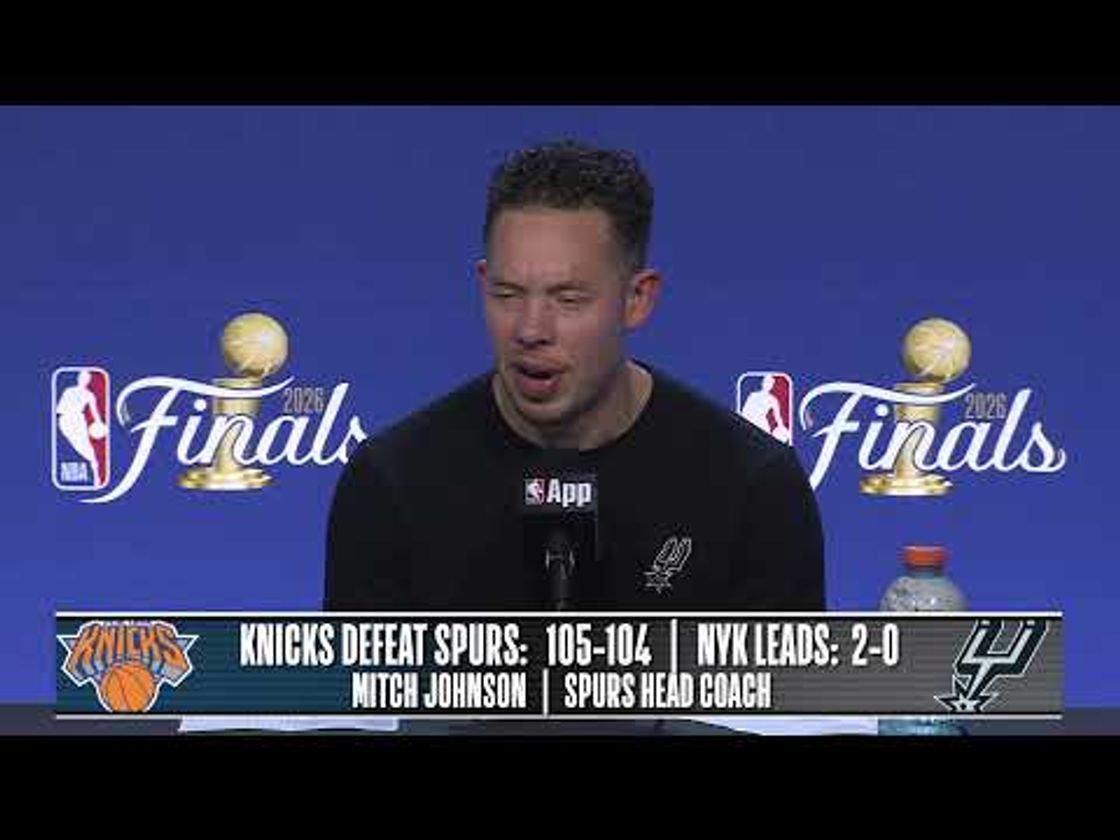 New York Knicks vs San Antonio Spurs | NBA Finals Game 2 Postgame Media Availability