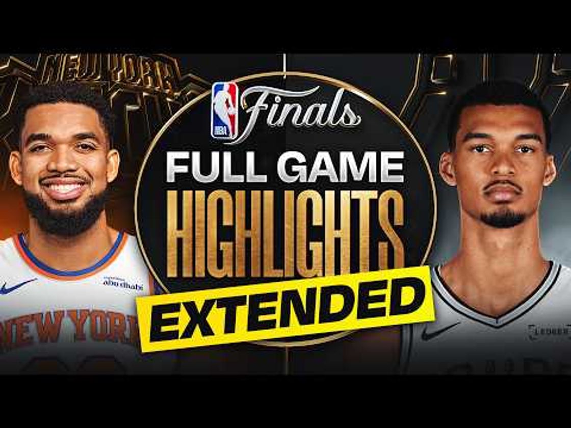 EXTENDED: #3 KNICKS at #2 SPURS | NBA FINALS GAME 2 HIGHLIGHTS | June 5, 2026