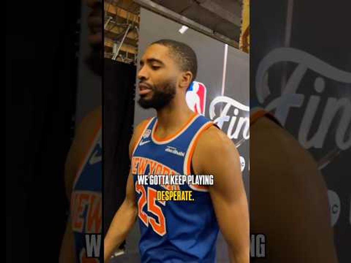 Mikal Bridges knows the job is not finished