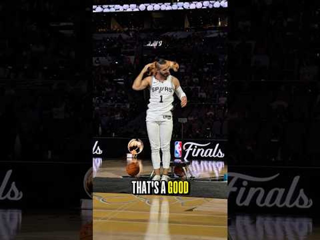 Christian & Scooby mic’d up at Game 2 of the NBA Finals in San Antonio 🔥