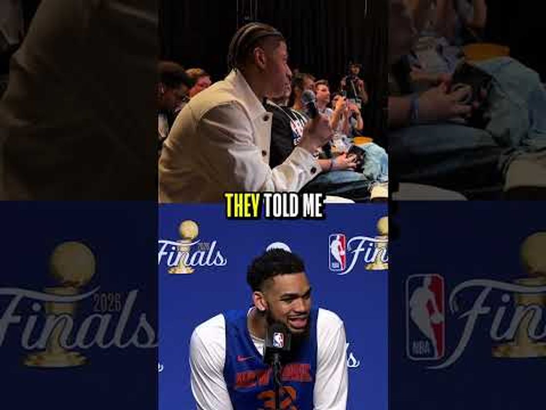 Jeremiah Fears asks KAT about being one of the best 3PT shooting bigs in the NBA