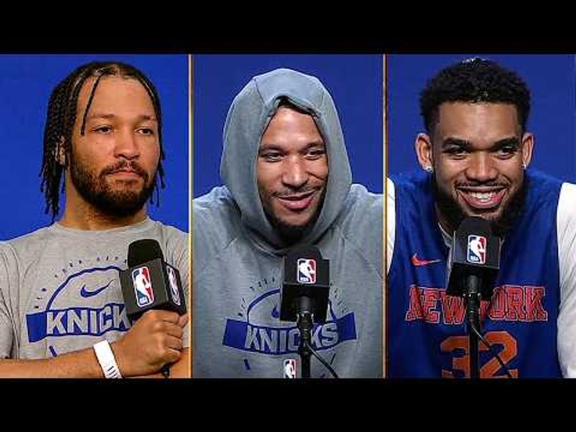 "There's no time to take any game easy" Knicks Sound Off on Importance of Game 3 of the NBA Finals