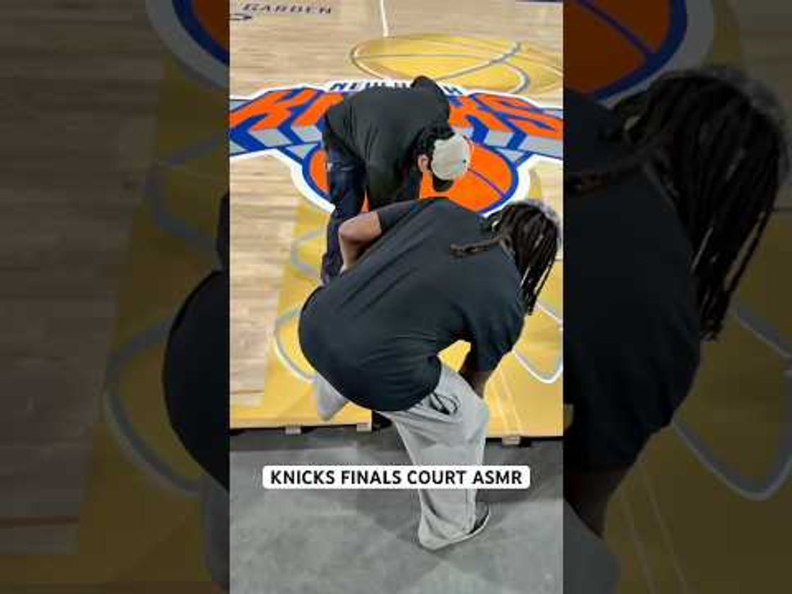 SOUND UP 🔊 The stage is set for Game 3 tonight, the first NBA Finals game at MSG since 1999! 🏆