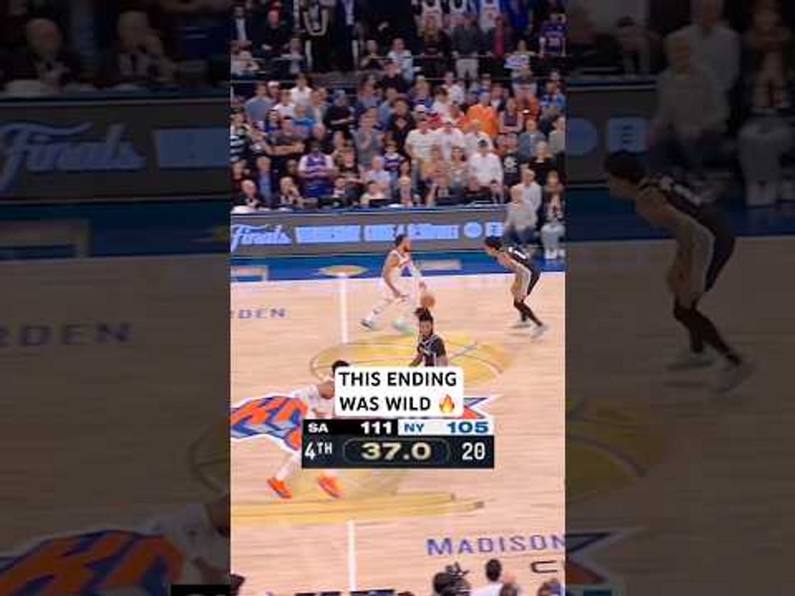 Game 3 of the NBA Finals had an insane ending! 🔥