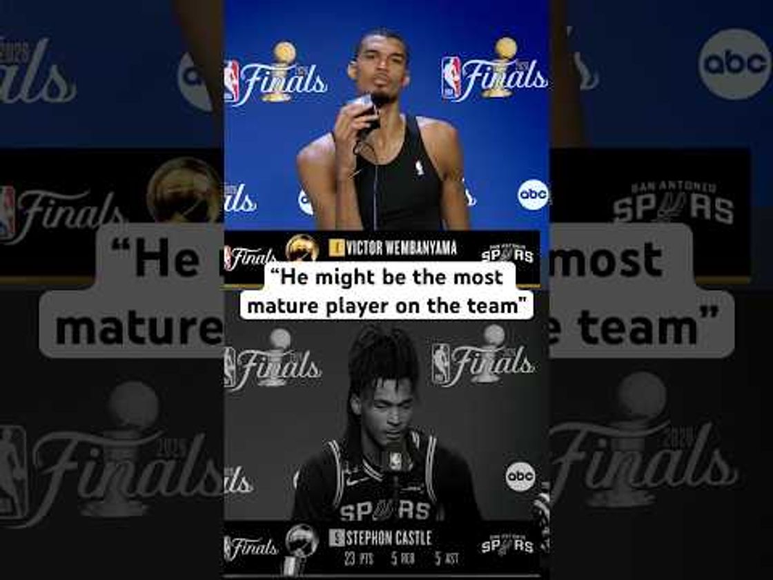 Wemby talks about Stephon Castle’s role on the Spurs