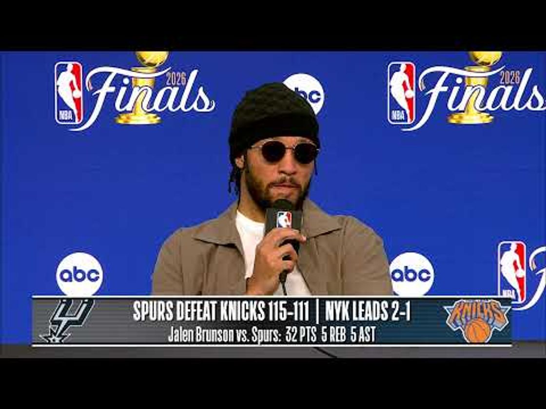 San Antonio Spurs vs New York Knicks | NBA Finals Game 3 Postgame Media Availability