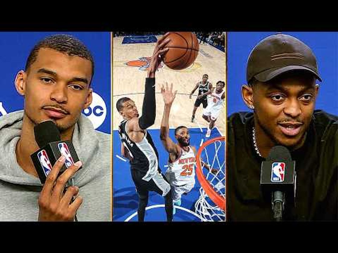 The Spurs Unpack Game 3 Win And Speak On Mindset Heading Into Game 4 of the NBA Finals!