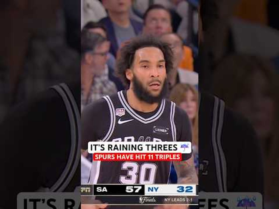 Spurs are burying threes 🎯