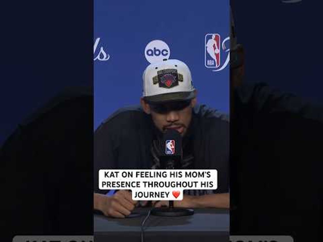 KAT says he feels a calming presence in times of pressure