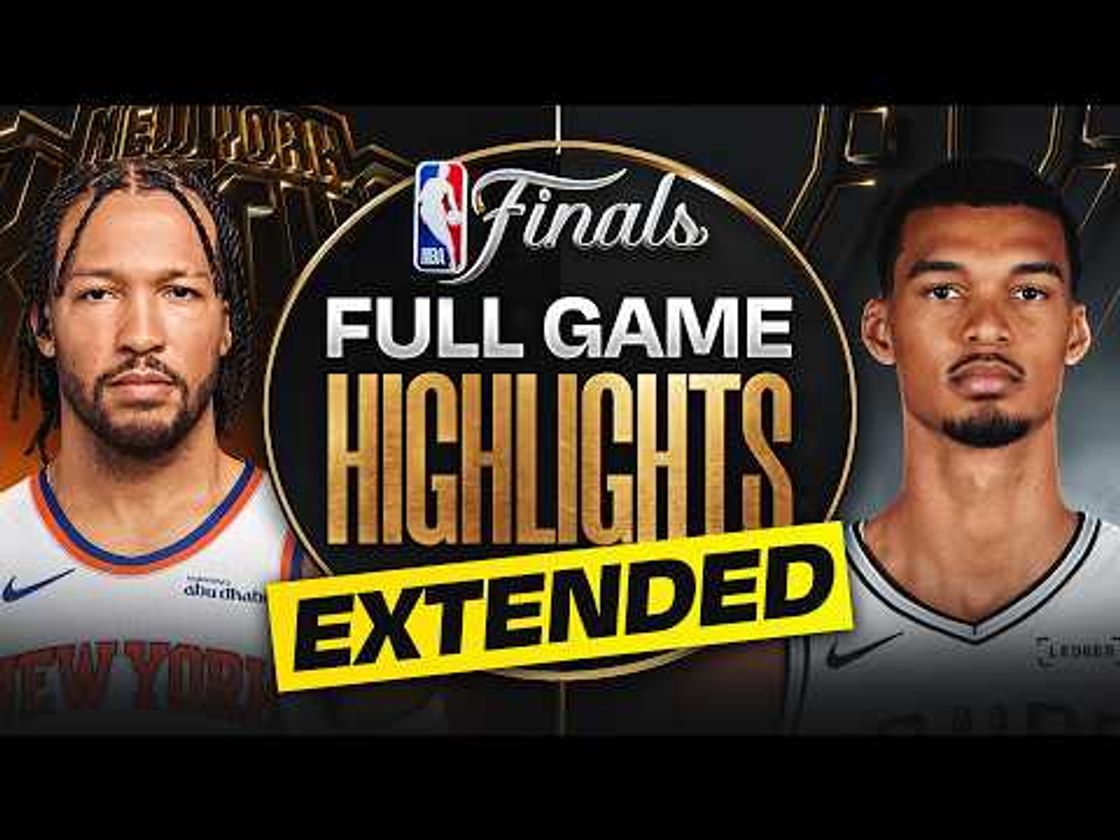 EXTENDED: #3 KNICKS at #2 SPURS | NBA FINALS GAME 5 HIGHLIGHTS | June 13, 2026