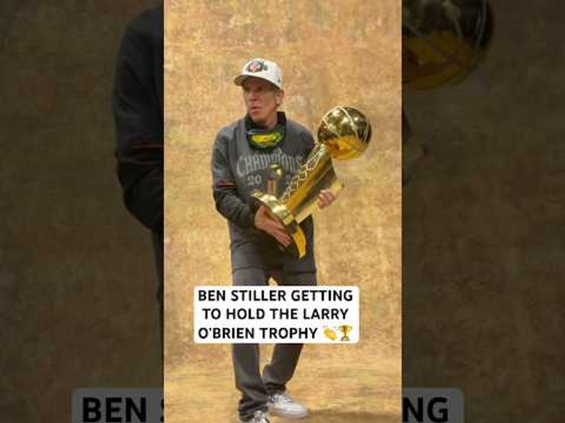Ben has waited 53 years for this moment 👏