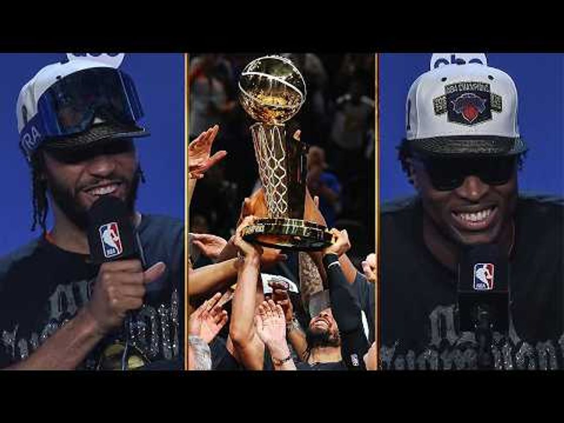 Knicks Players Speak After Delivering New York's First Title Since 1973 🗽