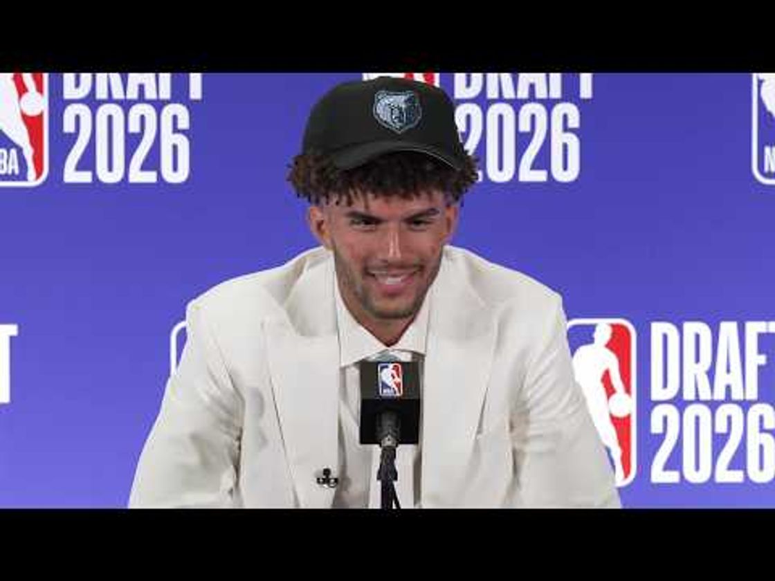 #3 Overall Pick Cam Boozer's 2026 NBA Draft Press Conference