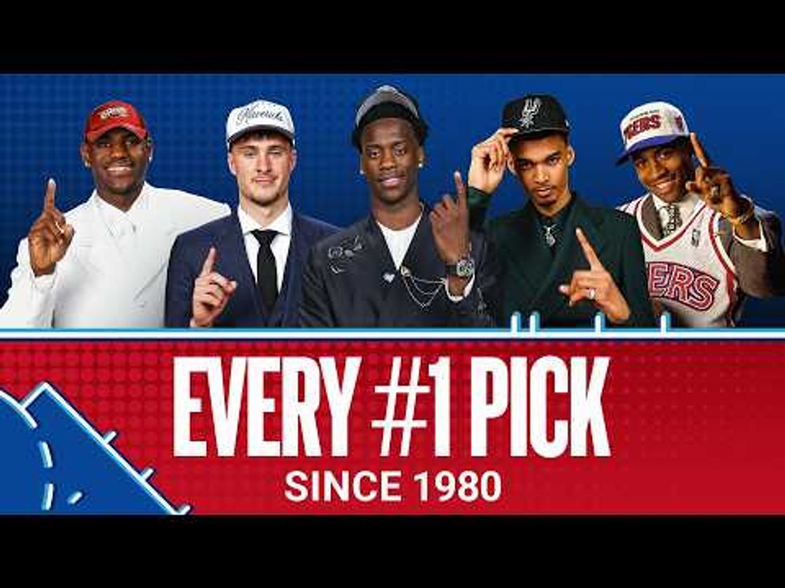 Every #1 Pick Since 1980 | AJ Dybantsa, Wembanyama, LeBron, Iverson and MORE!