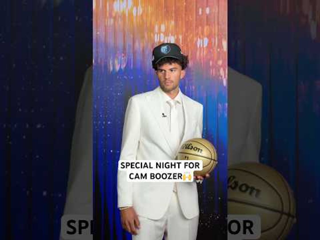 Cameron Boozer’s full night at the NBA Draft