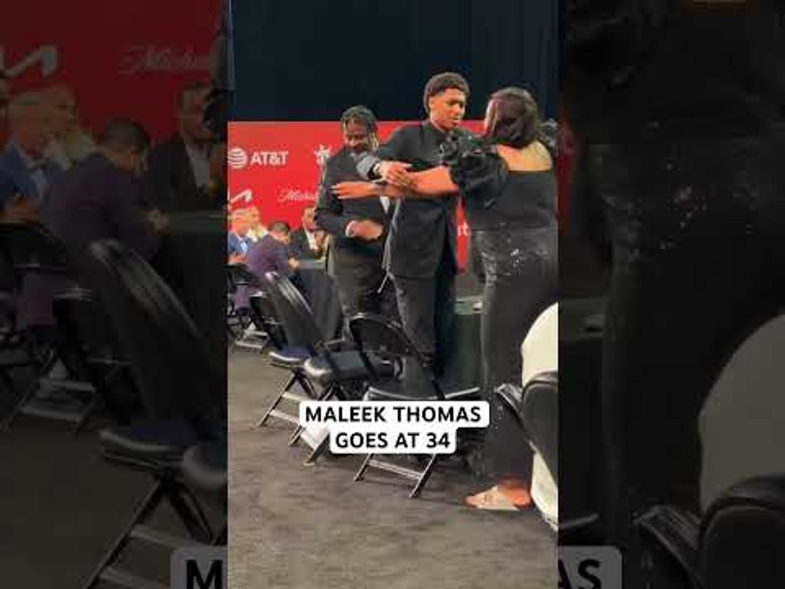 A dream come true for Maleek Thomas at the 2026 NBA Draft