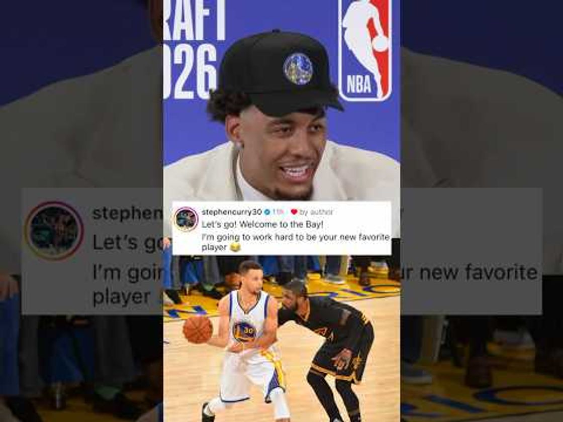 Steph Curry is going to win Yaxel Lendeborg over 😂