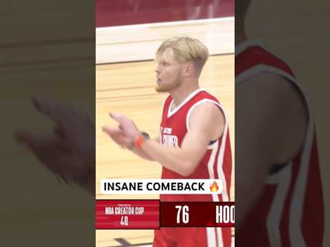 A crazy comeback, a last-second heave and a game-winning triple 🔥